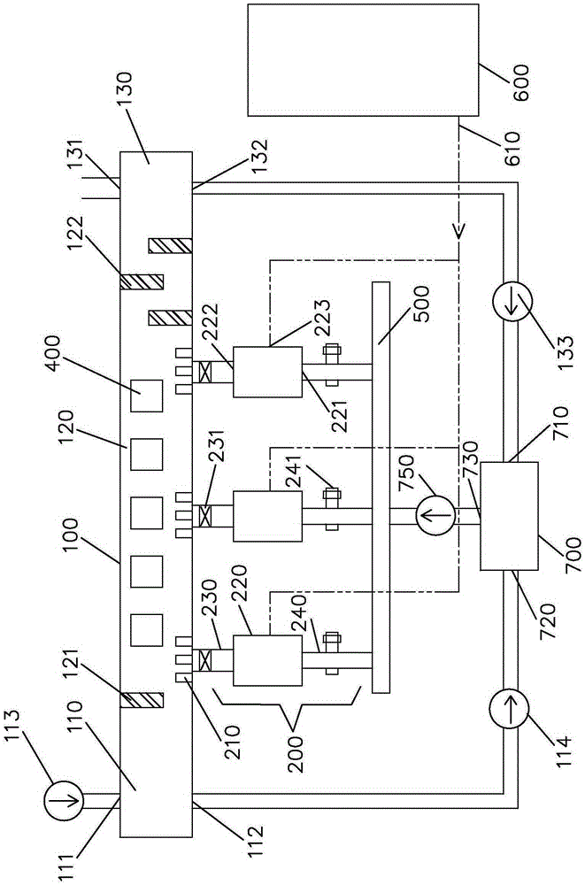 Modular ceramic kiln energy-saving system of combined biomass gasifier