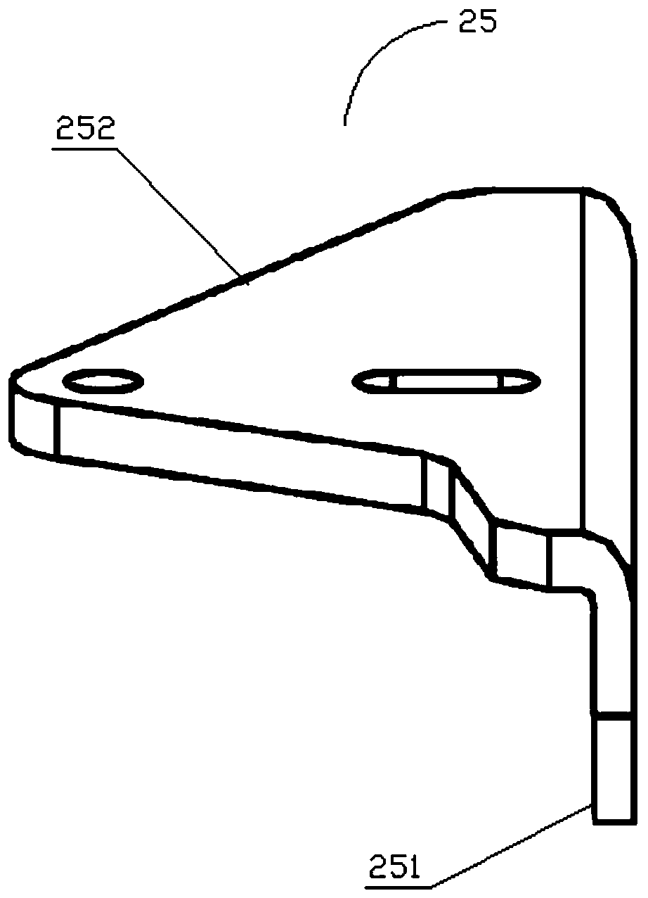 Supporting plate and supporting assembly frame