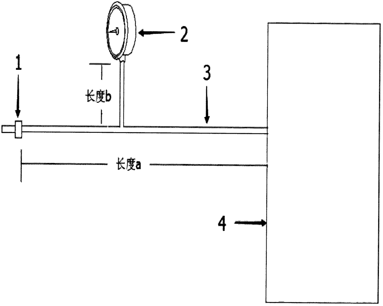 Equipment for detecting air pressure of thrombus pump