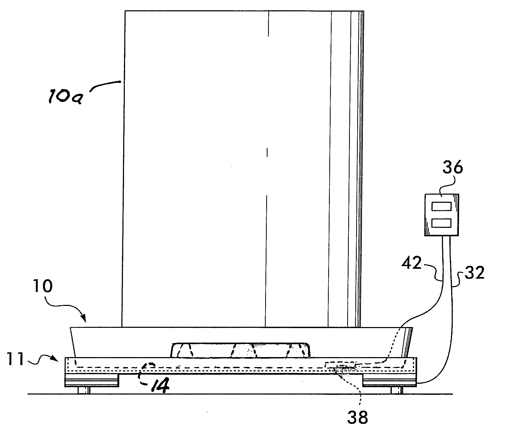 Leak and spill containment scale