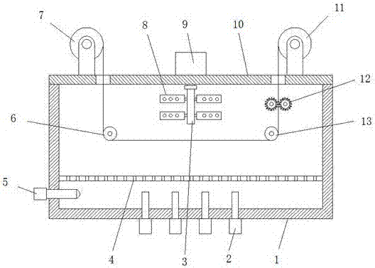 Polyester yarn dyeing production line