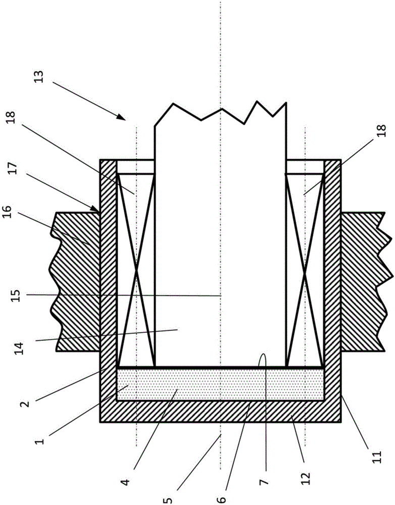 Multilayer startup disk for a bearing sleeve