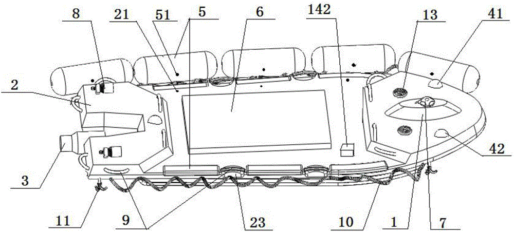 Unmanned lifeboat