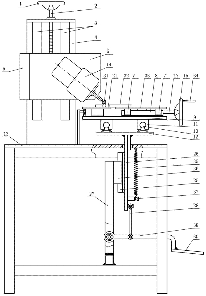 Equipment for carrying out shaping processing on chopsticks