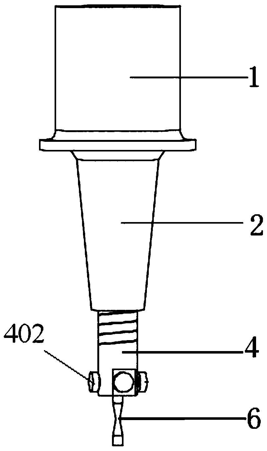 Resonant system capable of realizing multiaxial ultrasonic fatigue test