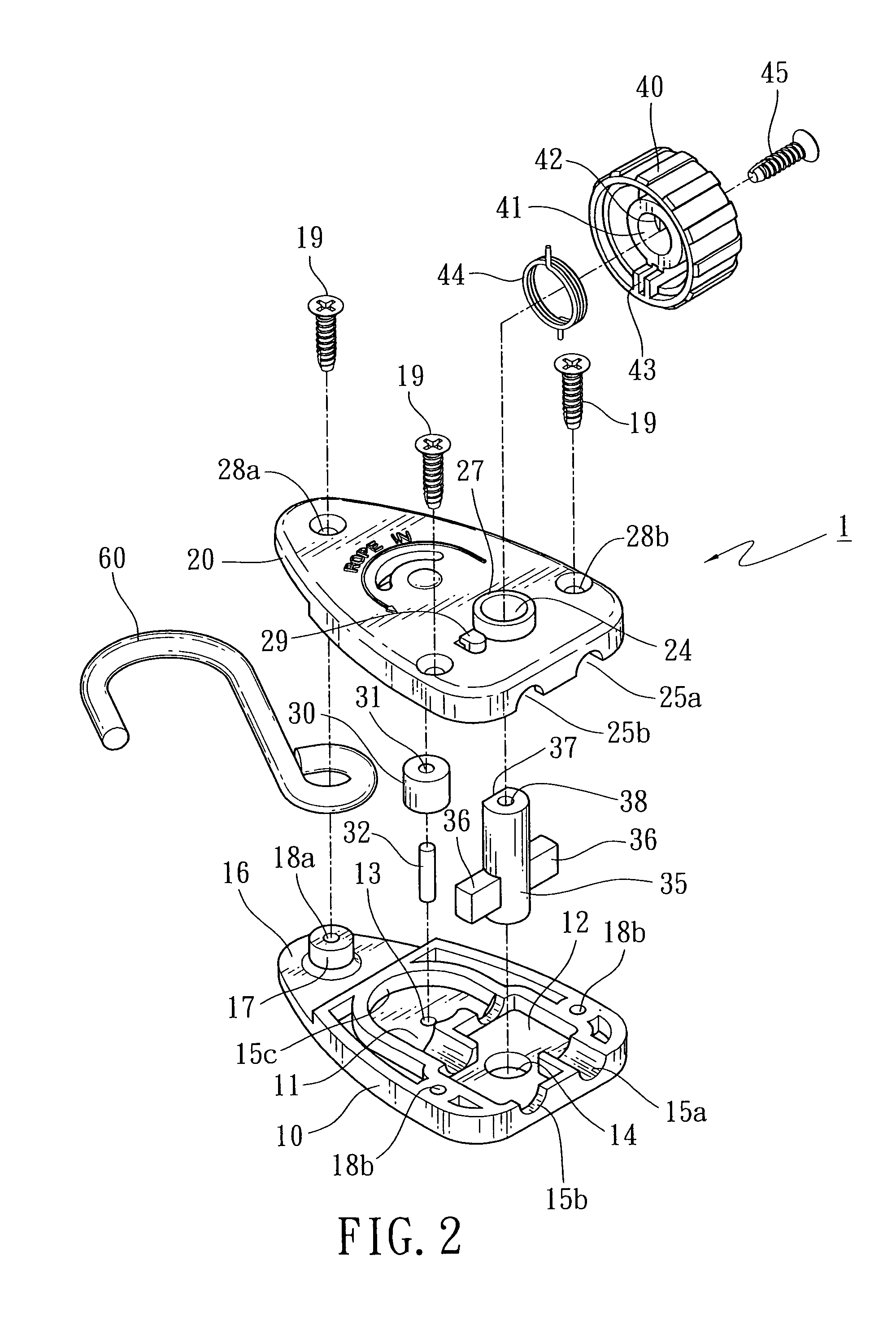 Easy-type unidirectional locking device