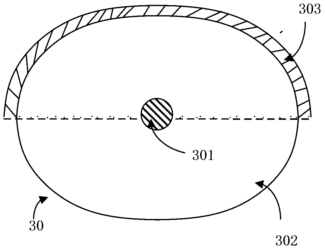 Outdoor display screen and LED packaging devices thereof