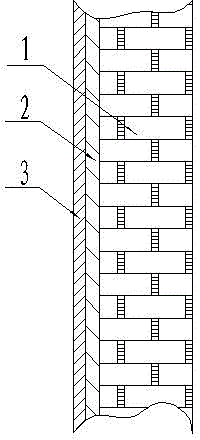 A kind of imitation stone wallboard coated with anti-ultraviolet coating and preparation method thereof