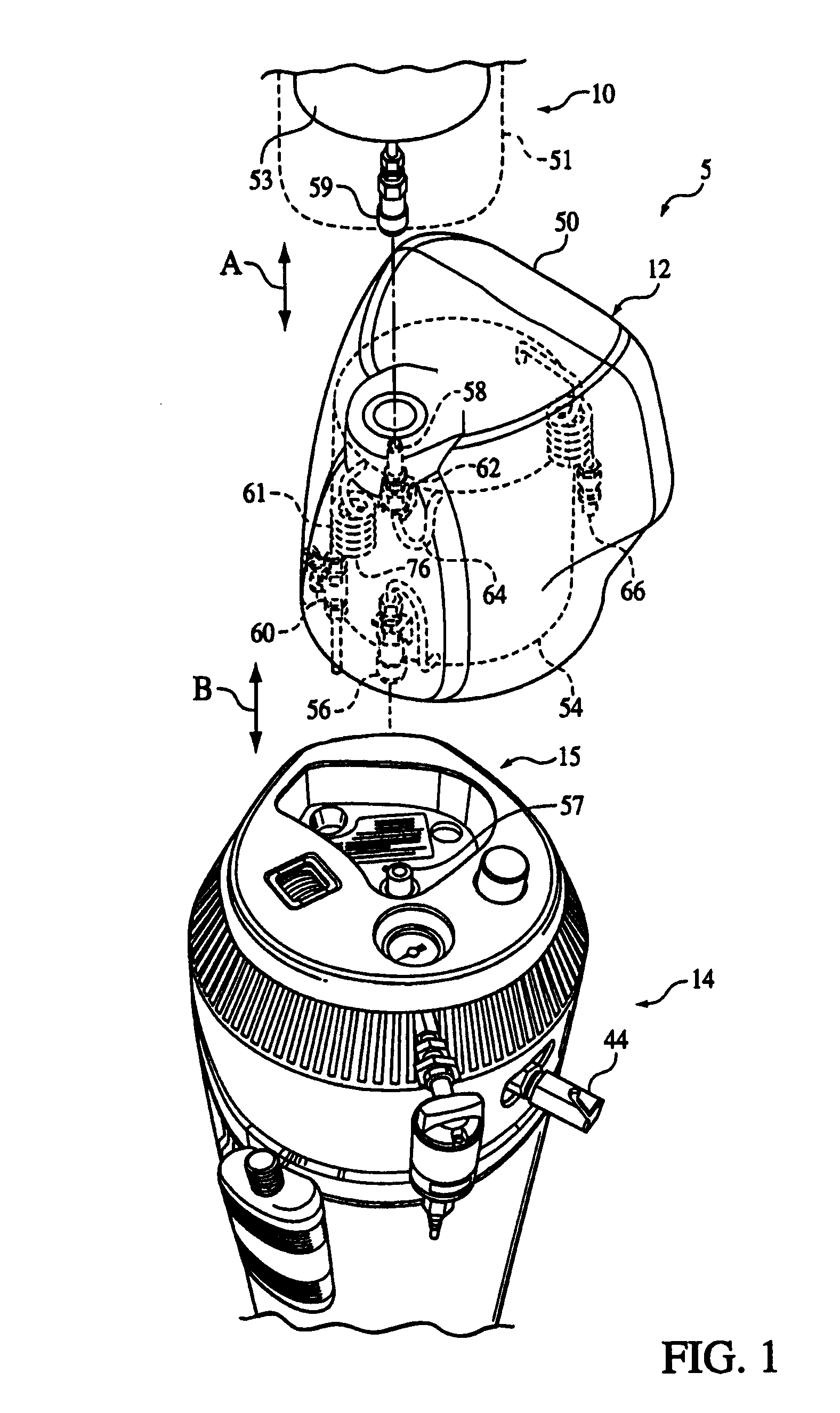 Portable liquid oxygen delivery system