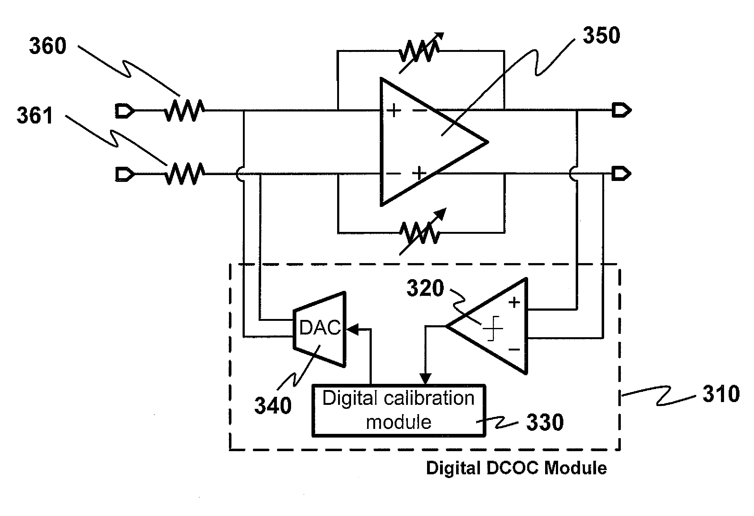 DC offset cancellation for a multi-stage amplifier