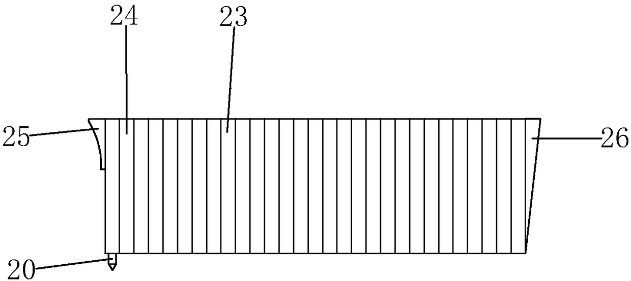 Ecological slope protection structure for preventing soil erosion and construction method thereof