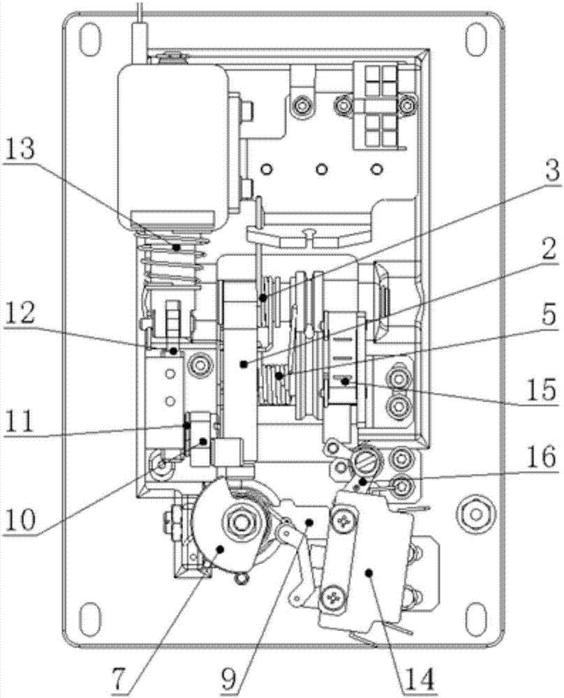 An emergency unlocking device for rail transit vehicle door system