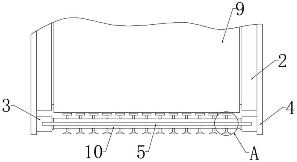 Electronic industrial equipment production conveying device