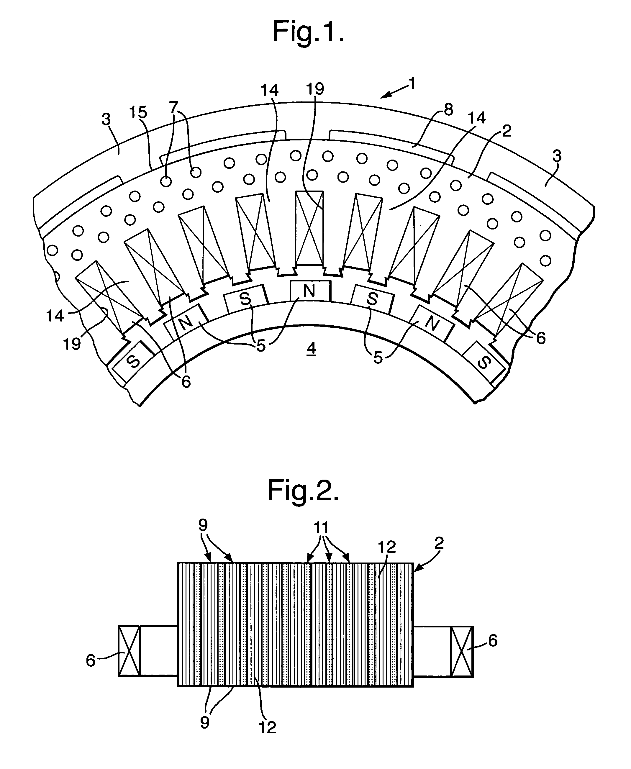 Stator core