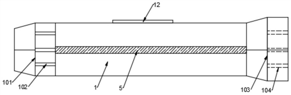 High-strength glass fiber woven and wound pultrusion cable protection bushing