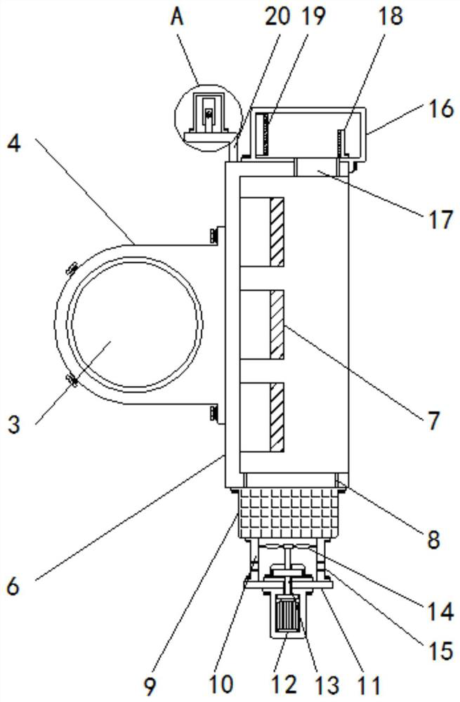 Urban intelligent traffic signal lamp control system