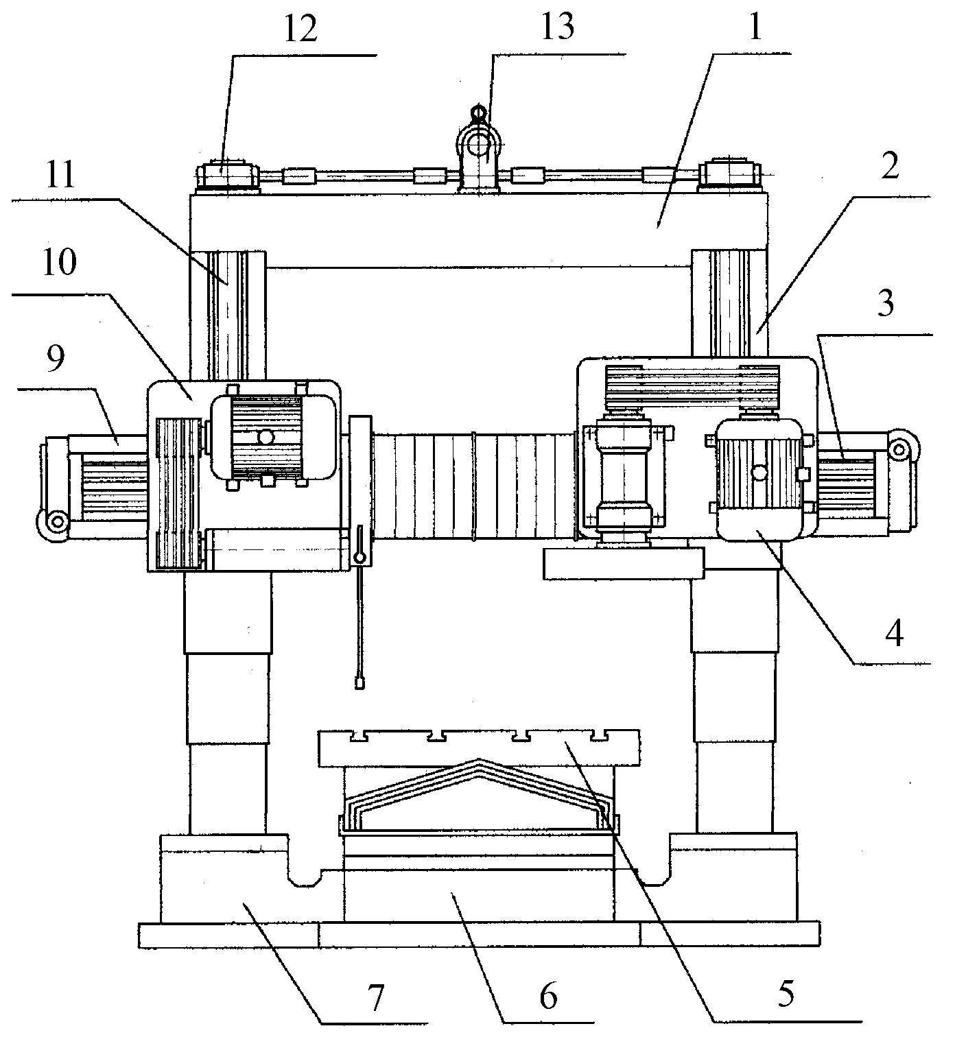 Never-worn milling machine