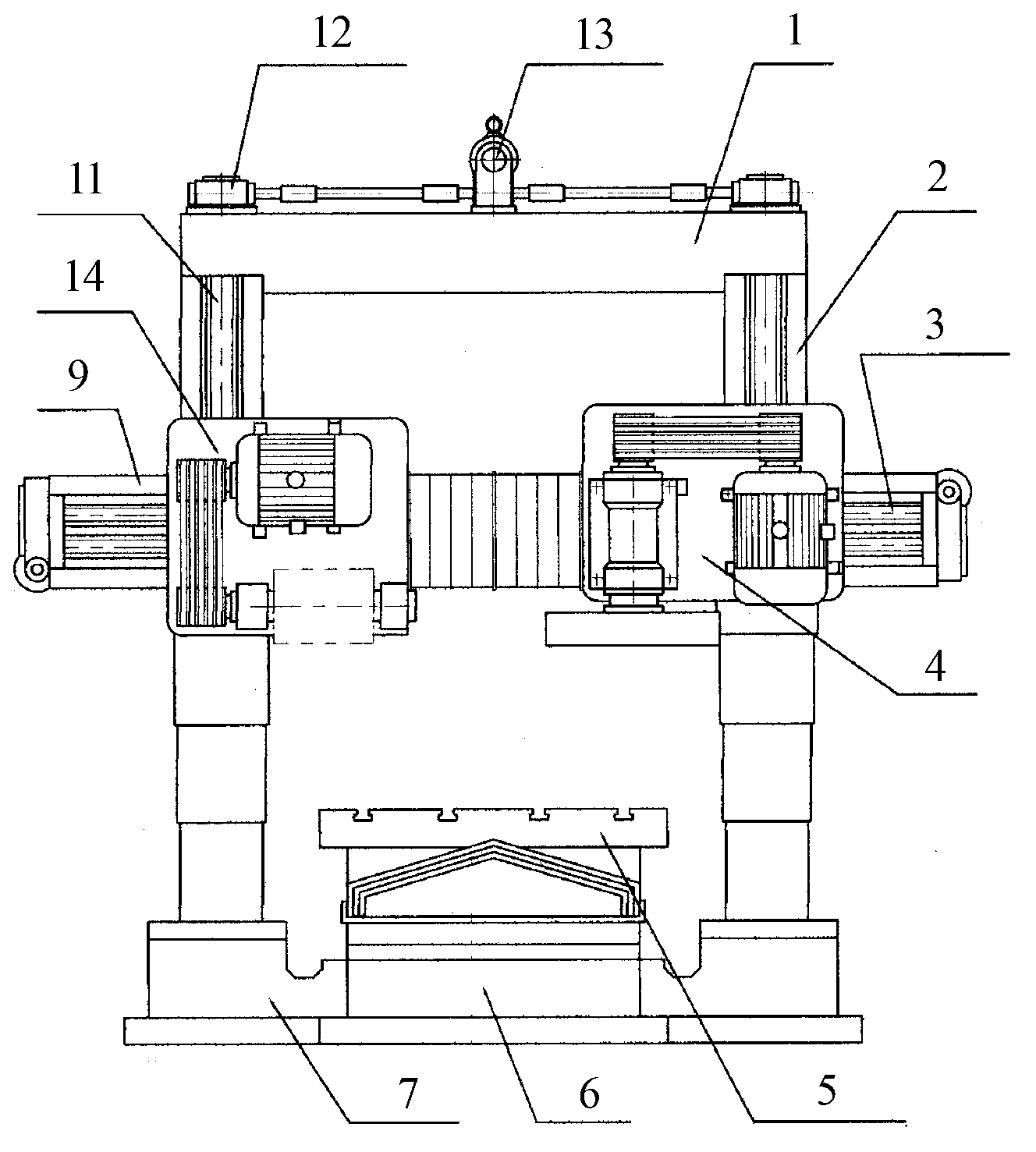 Never-worn milling machine