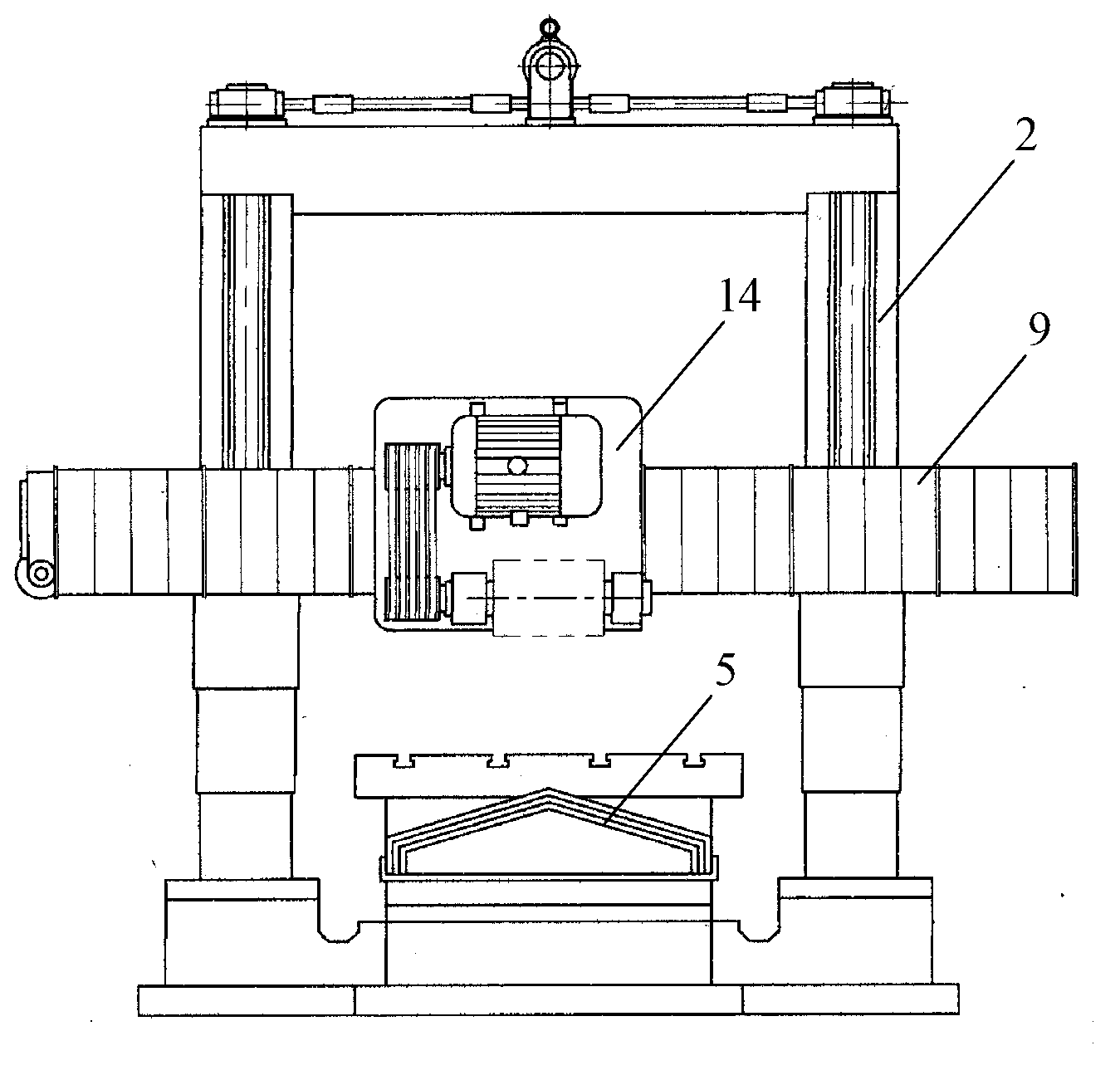 Never-worn milling machine