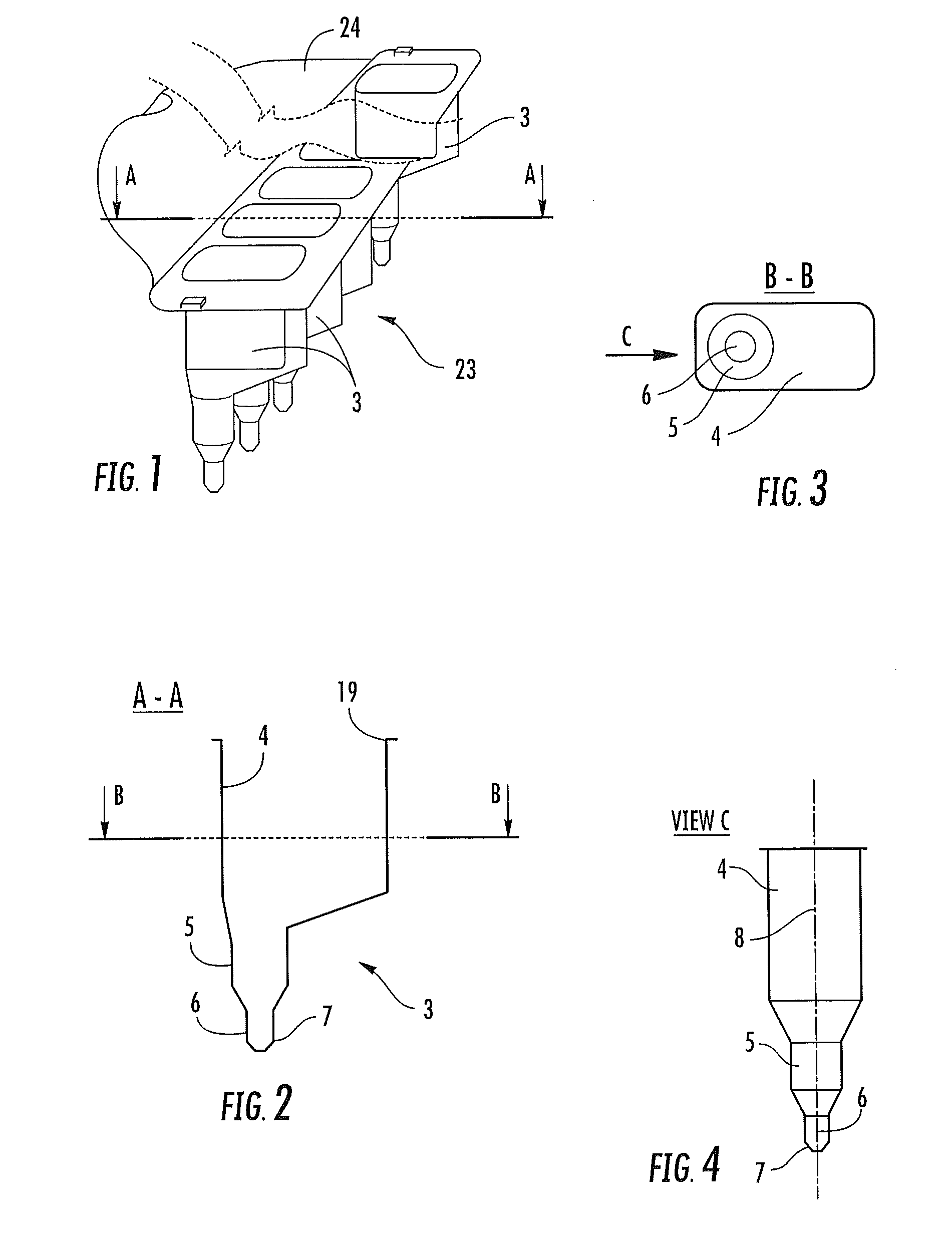 Devices for separating, mixing and concentrating magnetic particles with a fluid