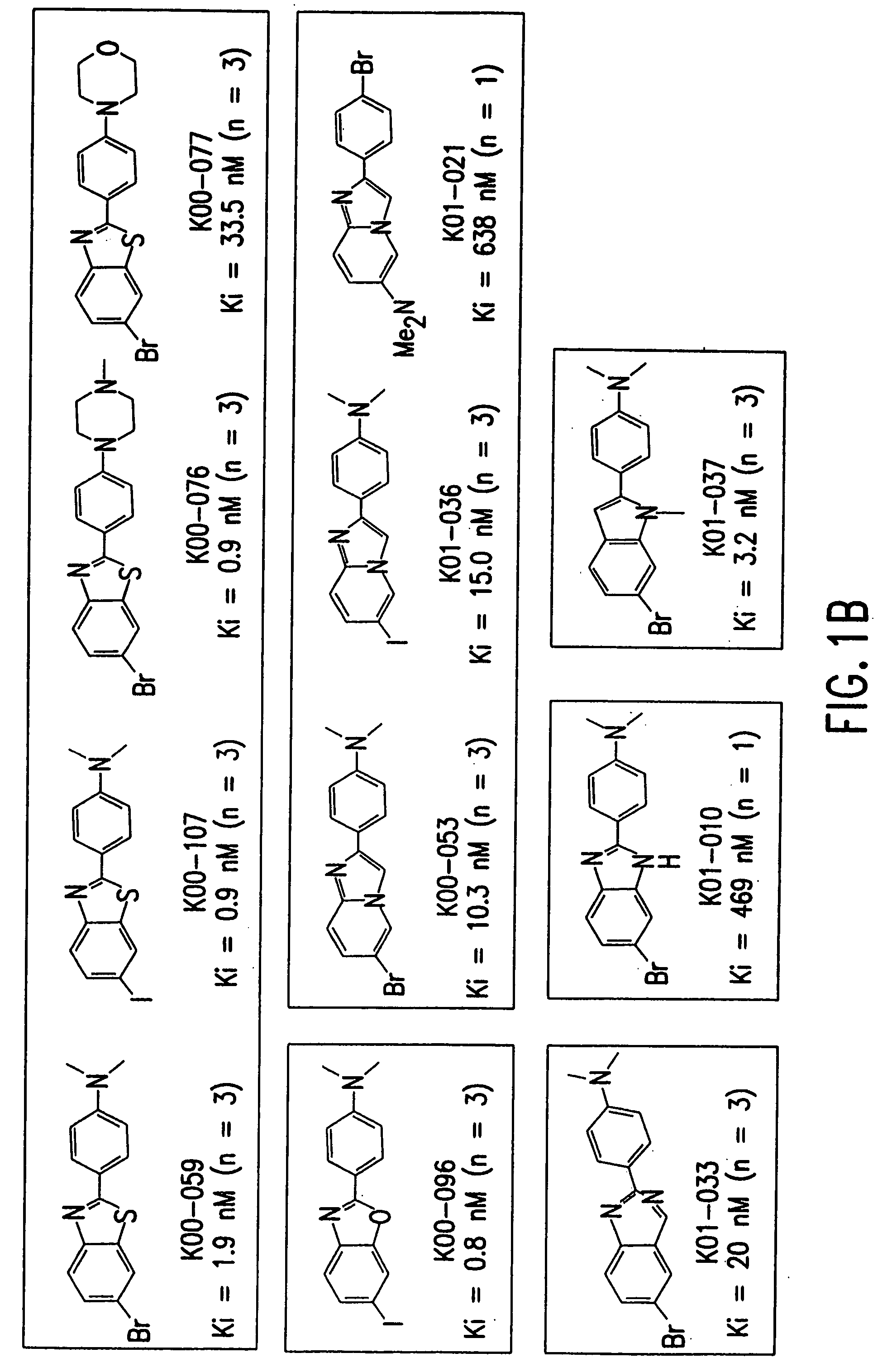 Amyloid plaque aggregation inhibitors and diagnostic imaging agents