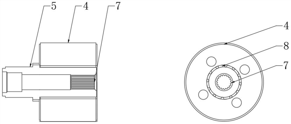 Integrated hydrogen circulating pump in fuel cell system