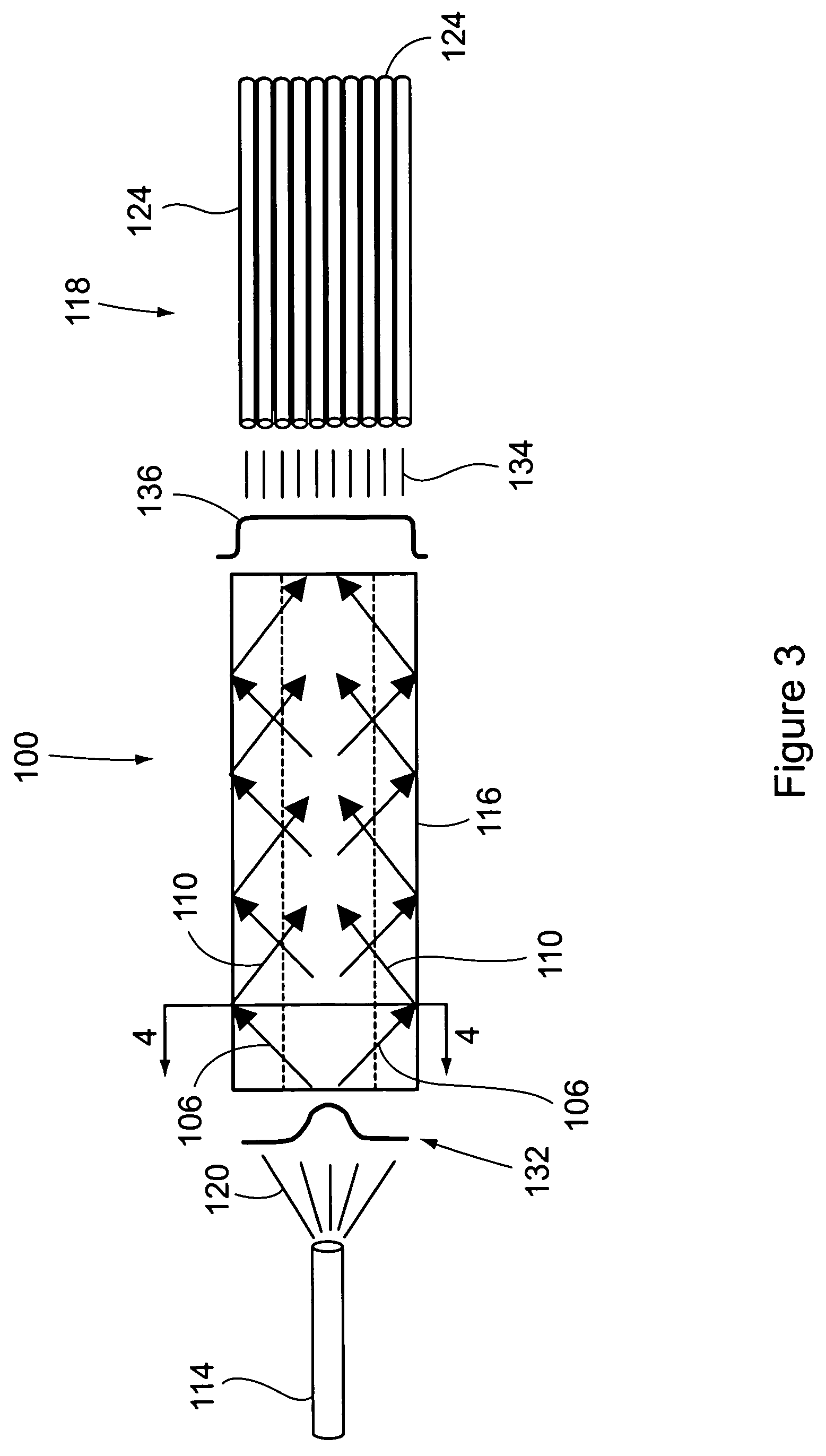 High efficiency multi-spectral optical splitter