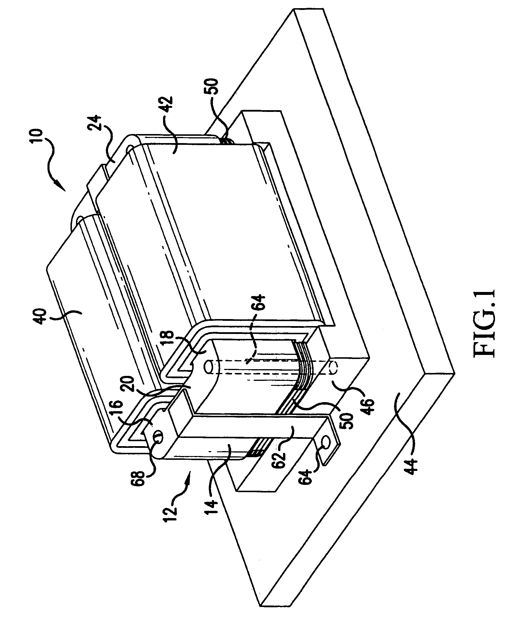 Modular heatsink, electromagnetic device incorporating a modular heatsink and method of cooling an electromagnetic device using a modular heatsink