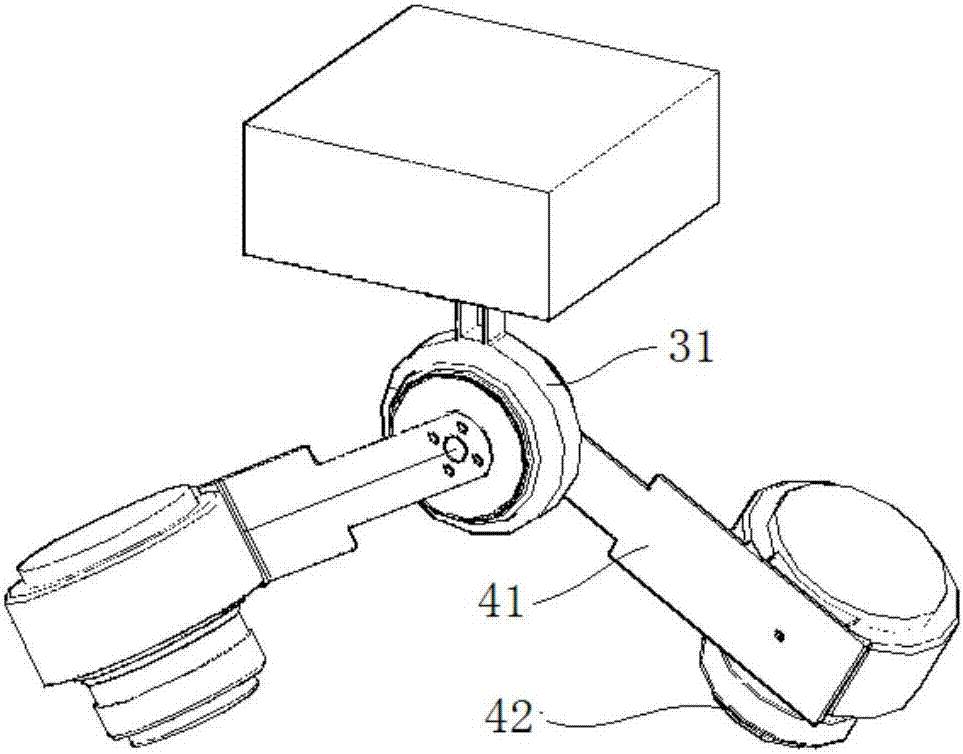 Multiple-angle and double-camera oblique photography device and system