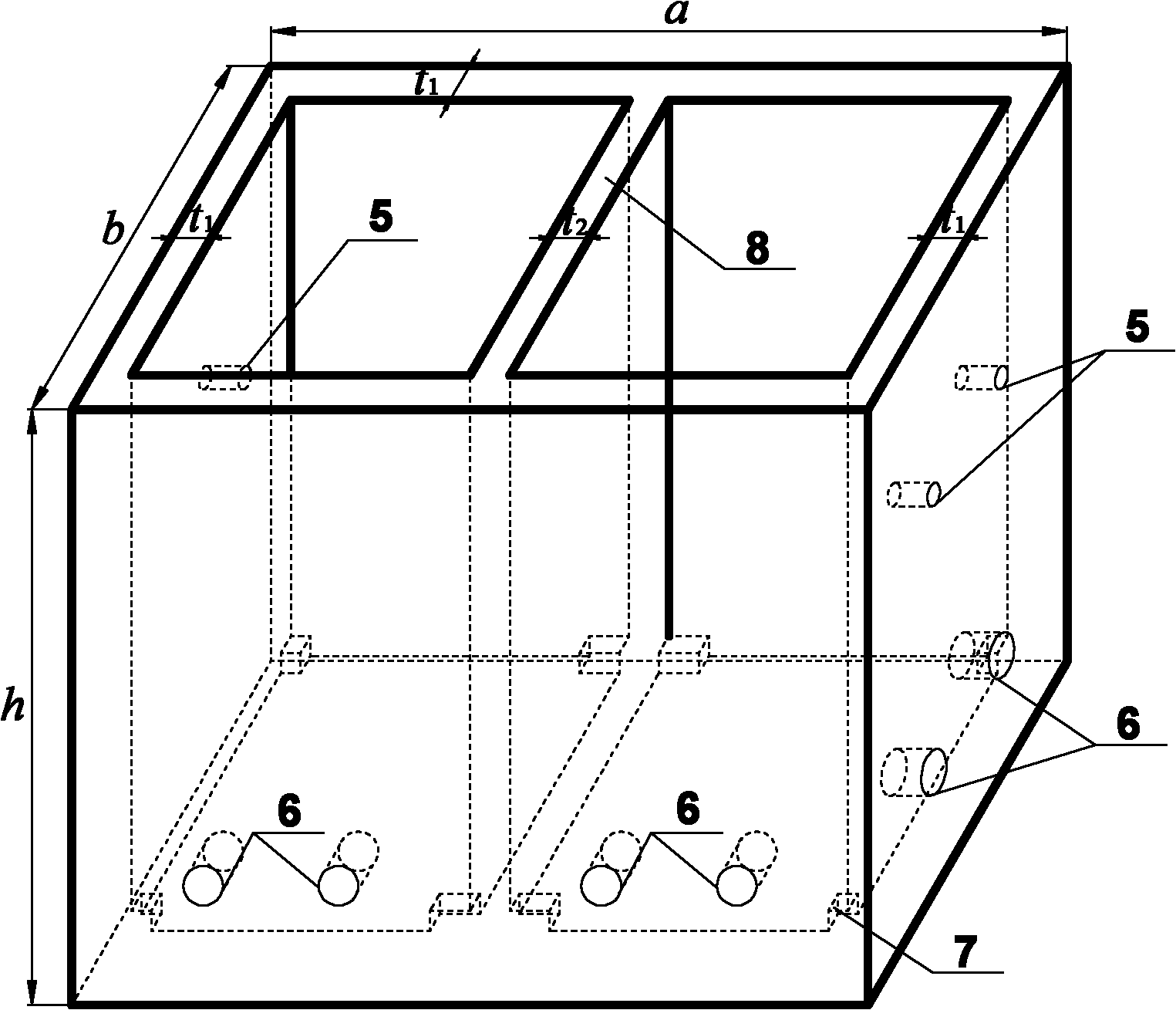 Assembled drainage canal of debris flows and construction method thereof