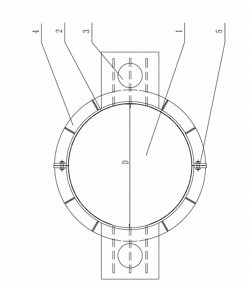 Anti-overturning bridge pier supporting mechanism