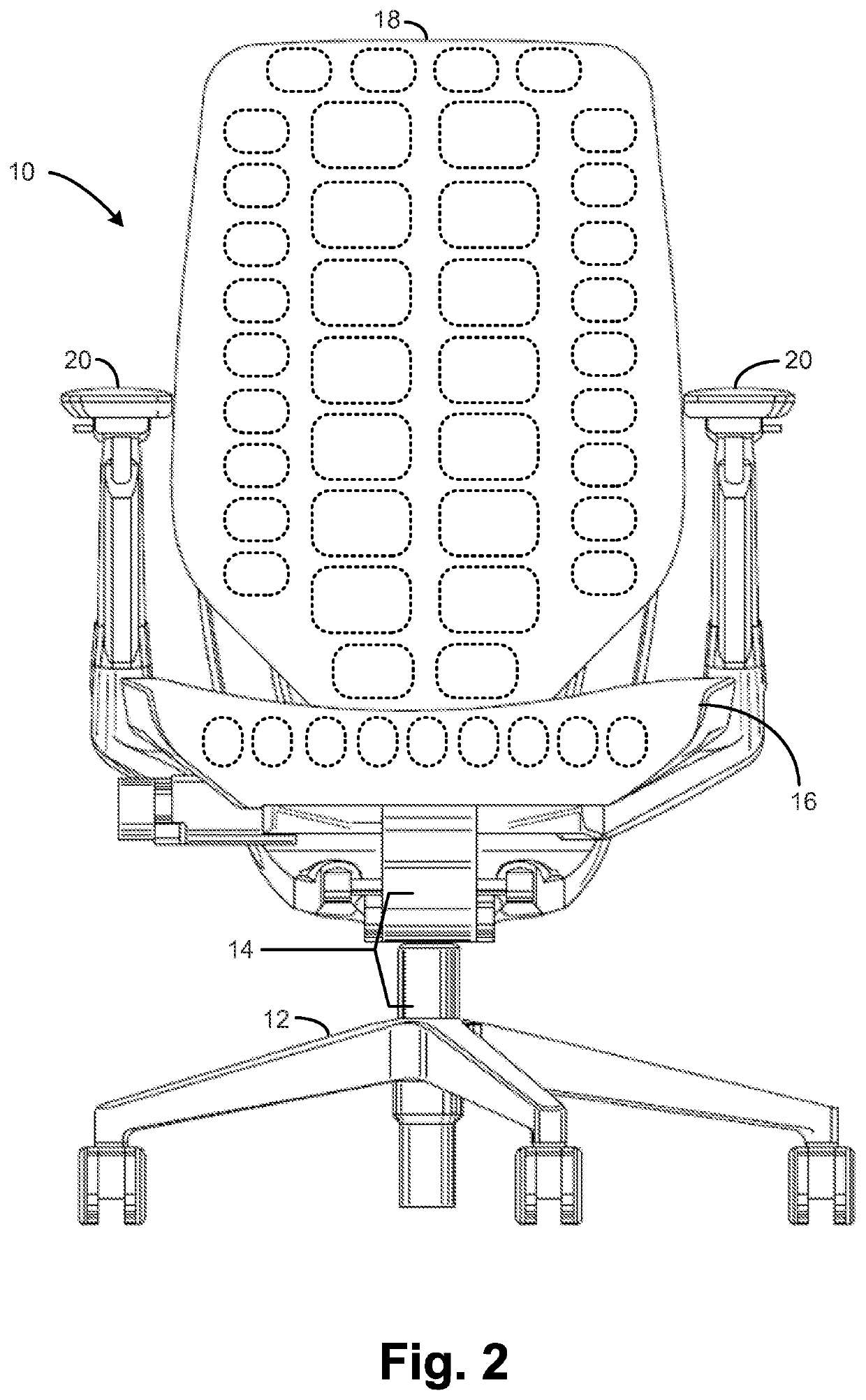 Powered furniture assembly