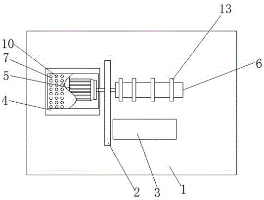 Non-crimping protective film splitting and winding integrated device