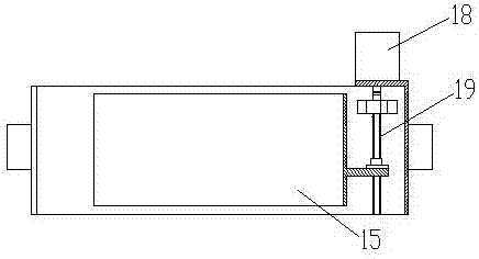 Bidirectional steel rail lip polishing machine