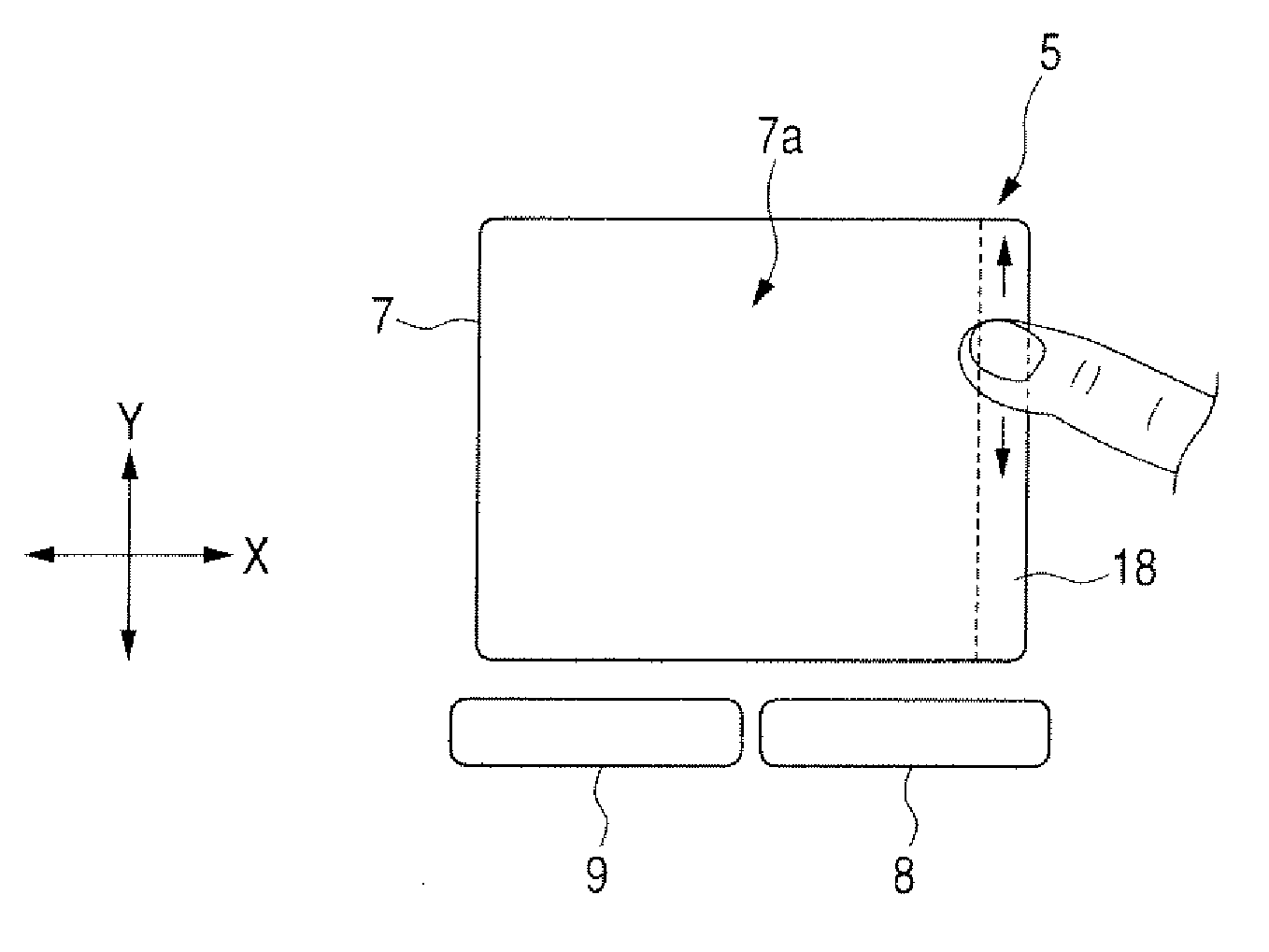 Input processing device