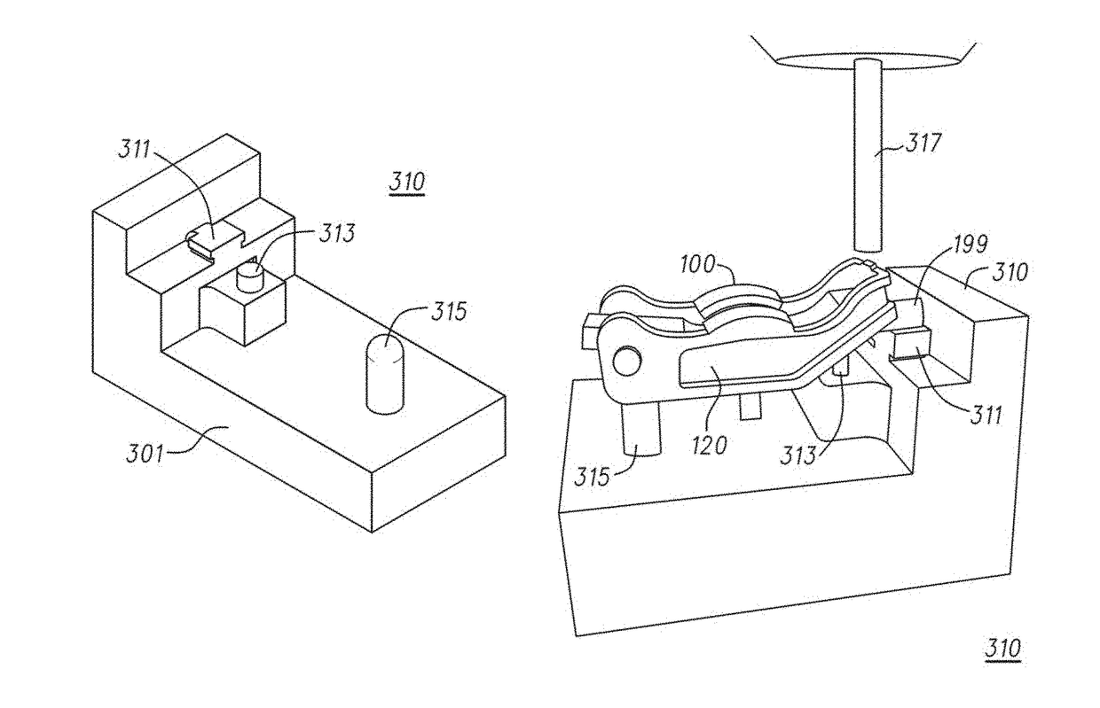 Latch interface for a valve actuating device