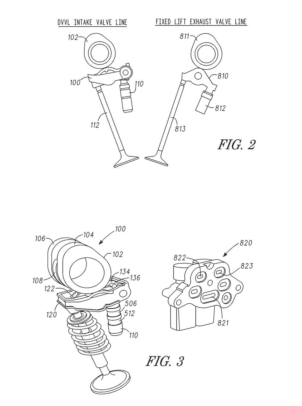 Latch interface for a valve actuating device