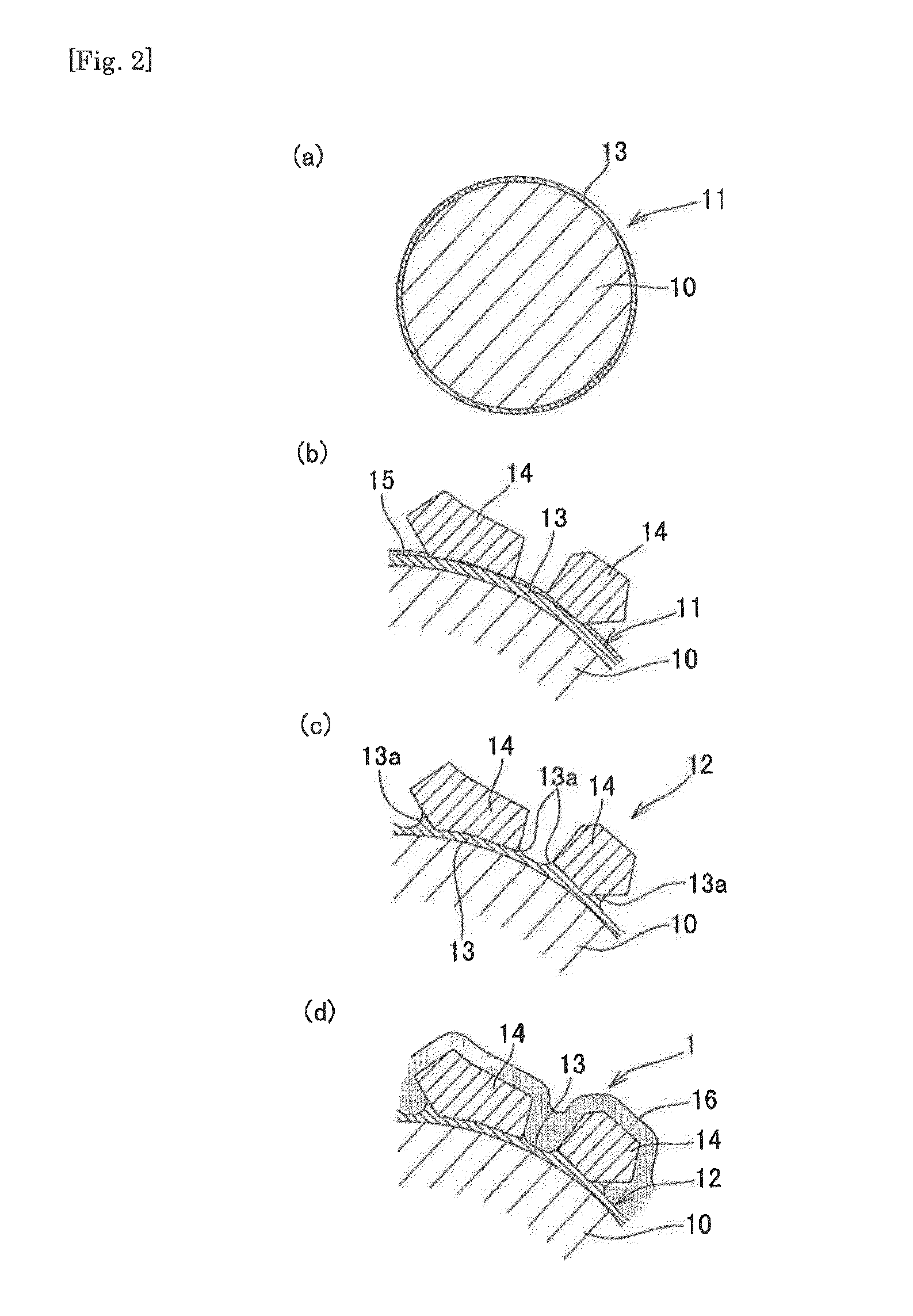 Super-abrasive grain fixed type wire saw, and method of manufacturing super-abrasive grain fixed type wire saw