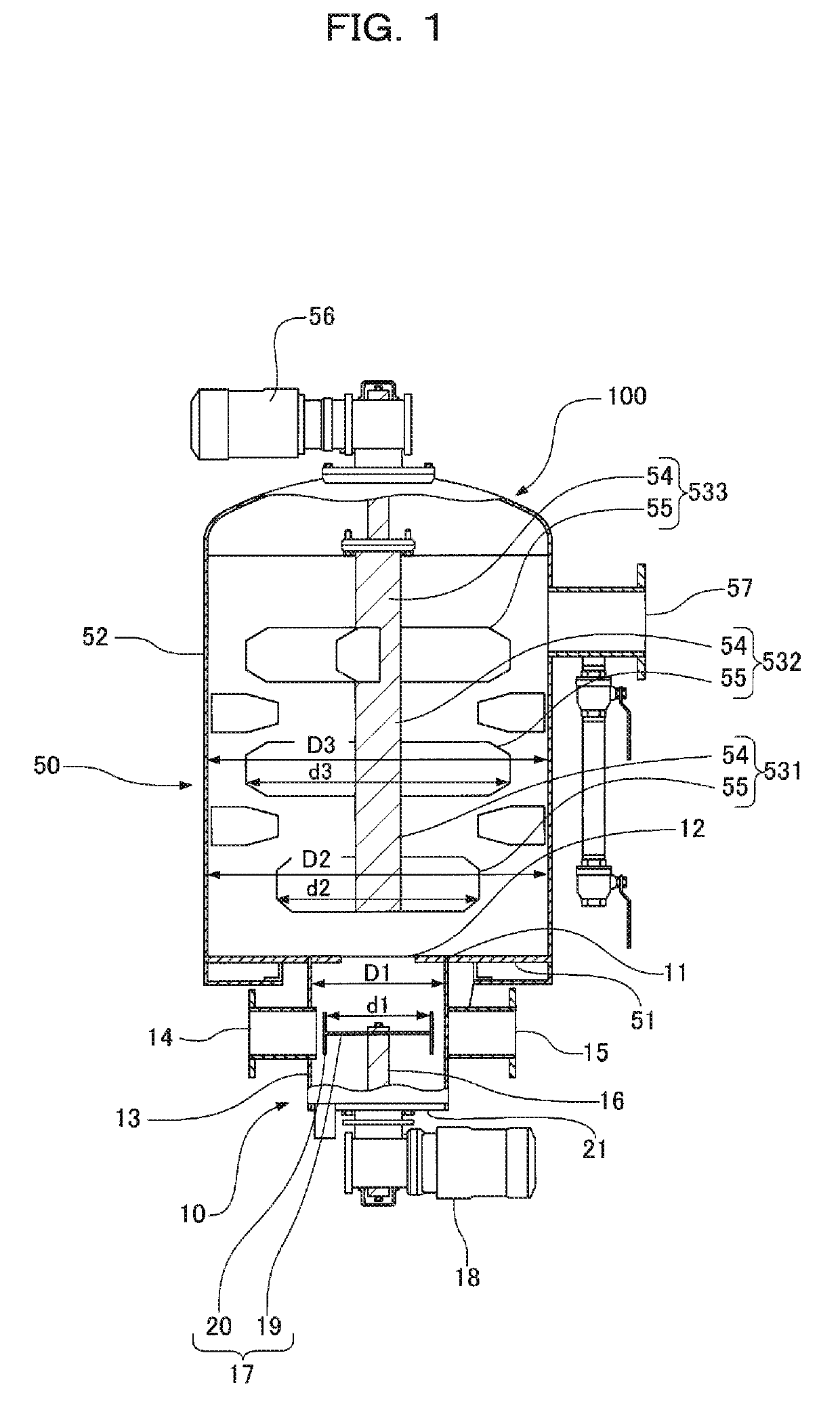 Rapid stirring machine