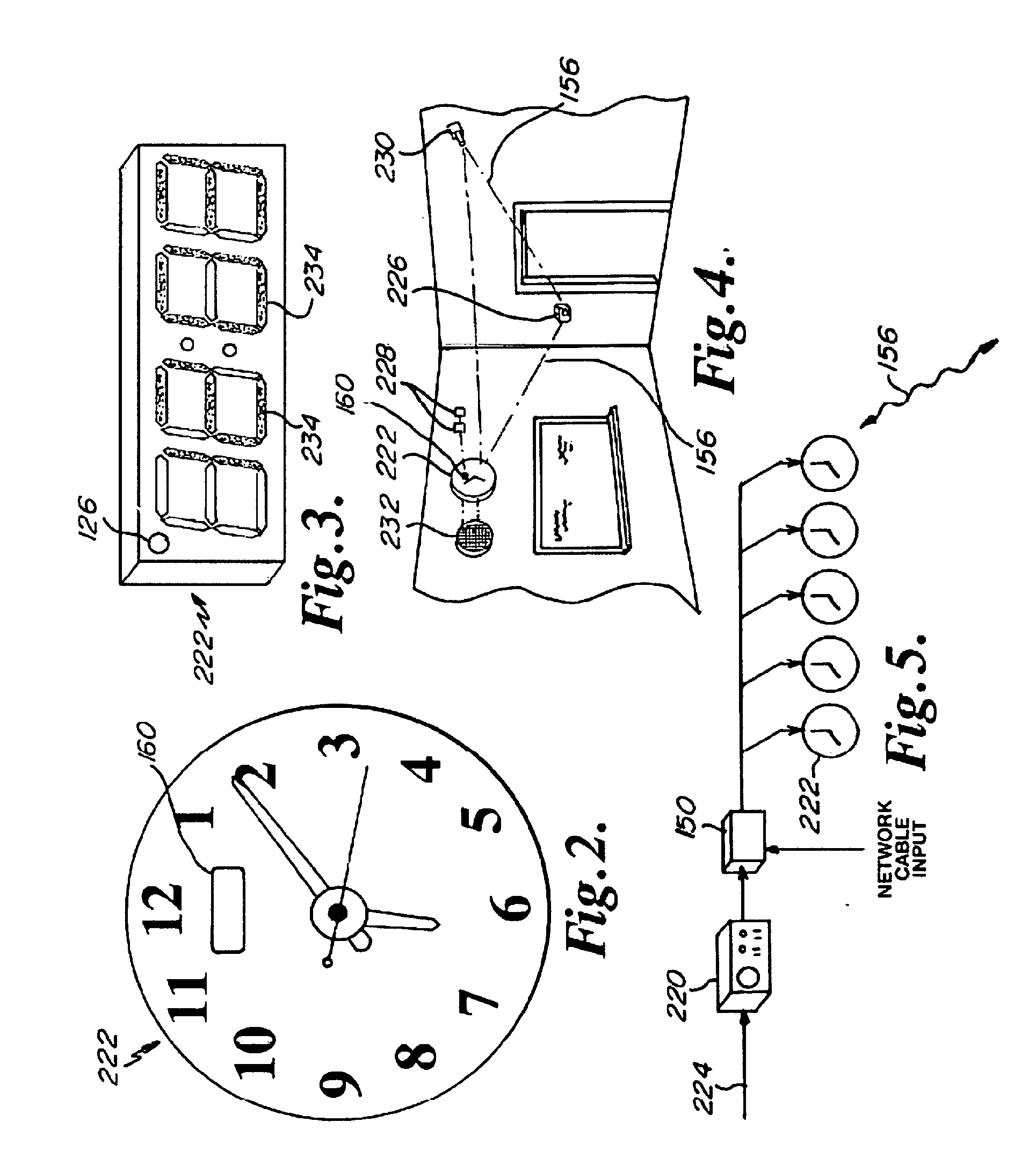 LED light interior room and building communication system