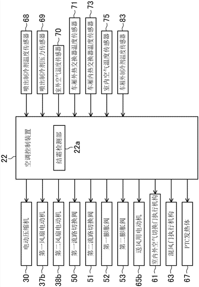 Vehicle air-conditioning device