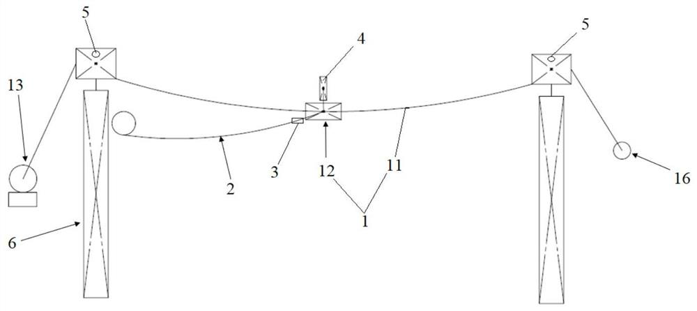 Suspension bridge main cable strand traction control system and method