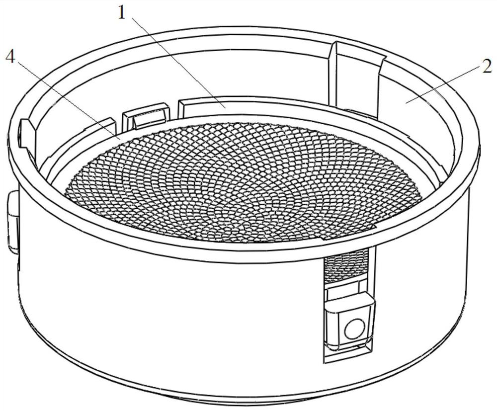 Sliding type zoom lens support and lamp structure