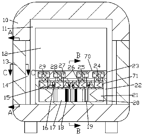 In-vehicle anti-trapping warning control device