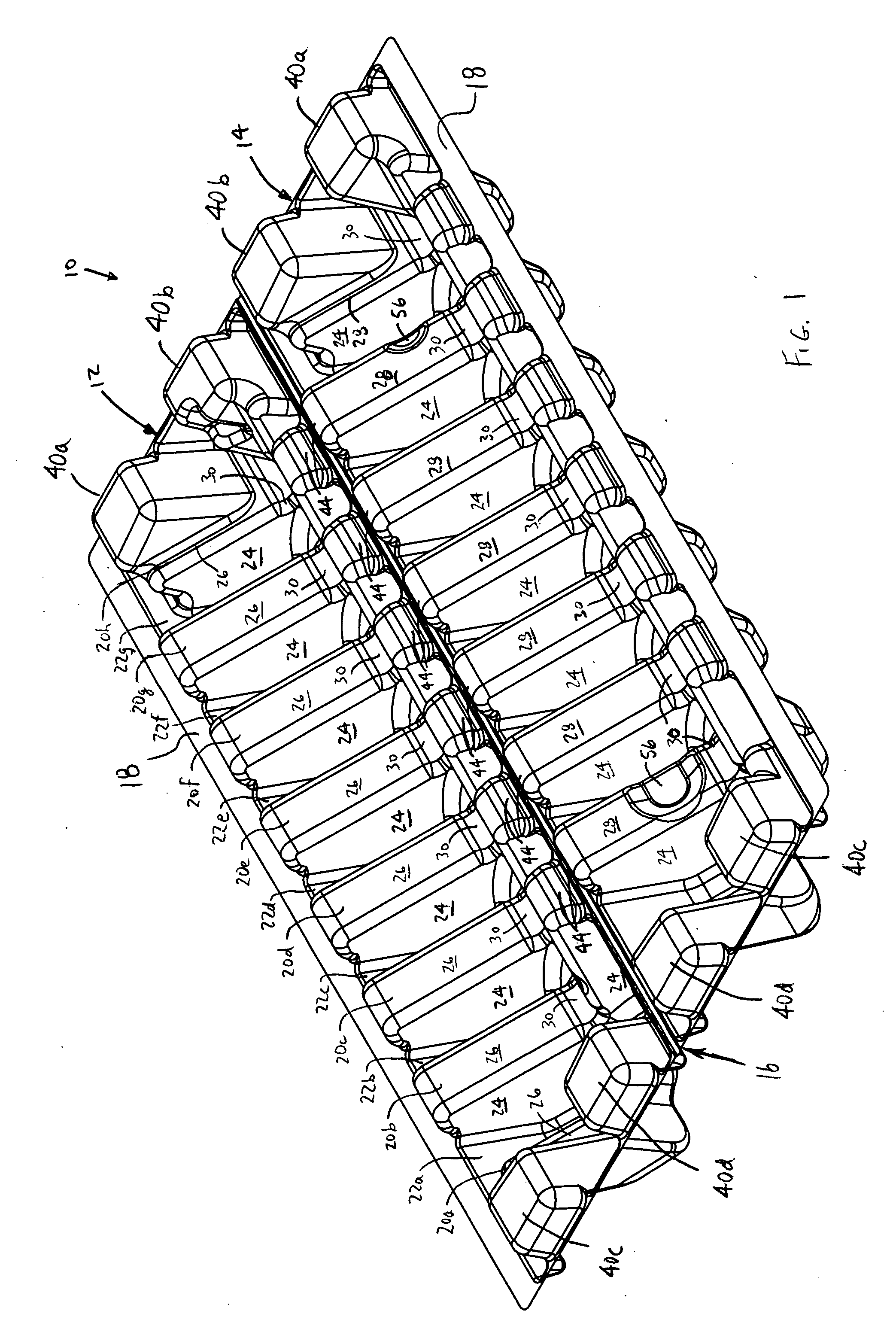 Articulating dunnage and method of use