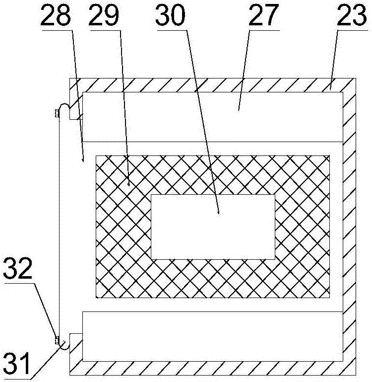 Circulation and decoloration device for epoxy type plasticizer production and processing