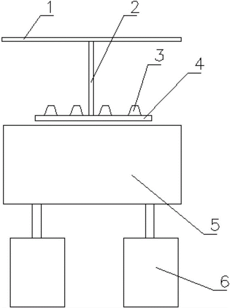 Dipping glazing device for ceramic external surfaces