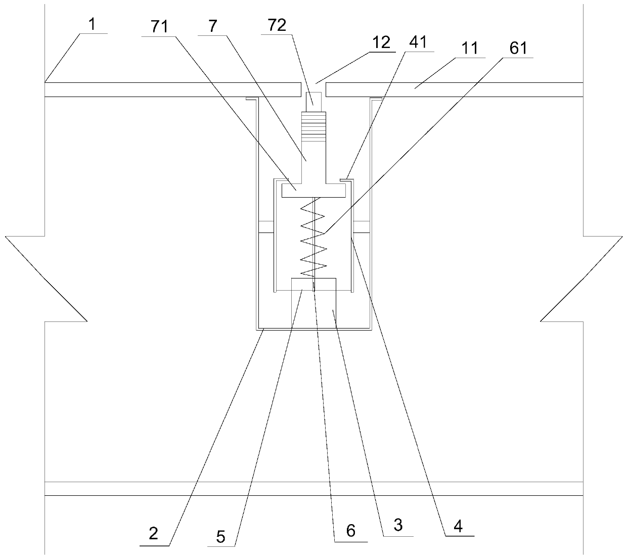 High-strength bolt assembly for connecting box-shaped beams and columns