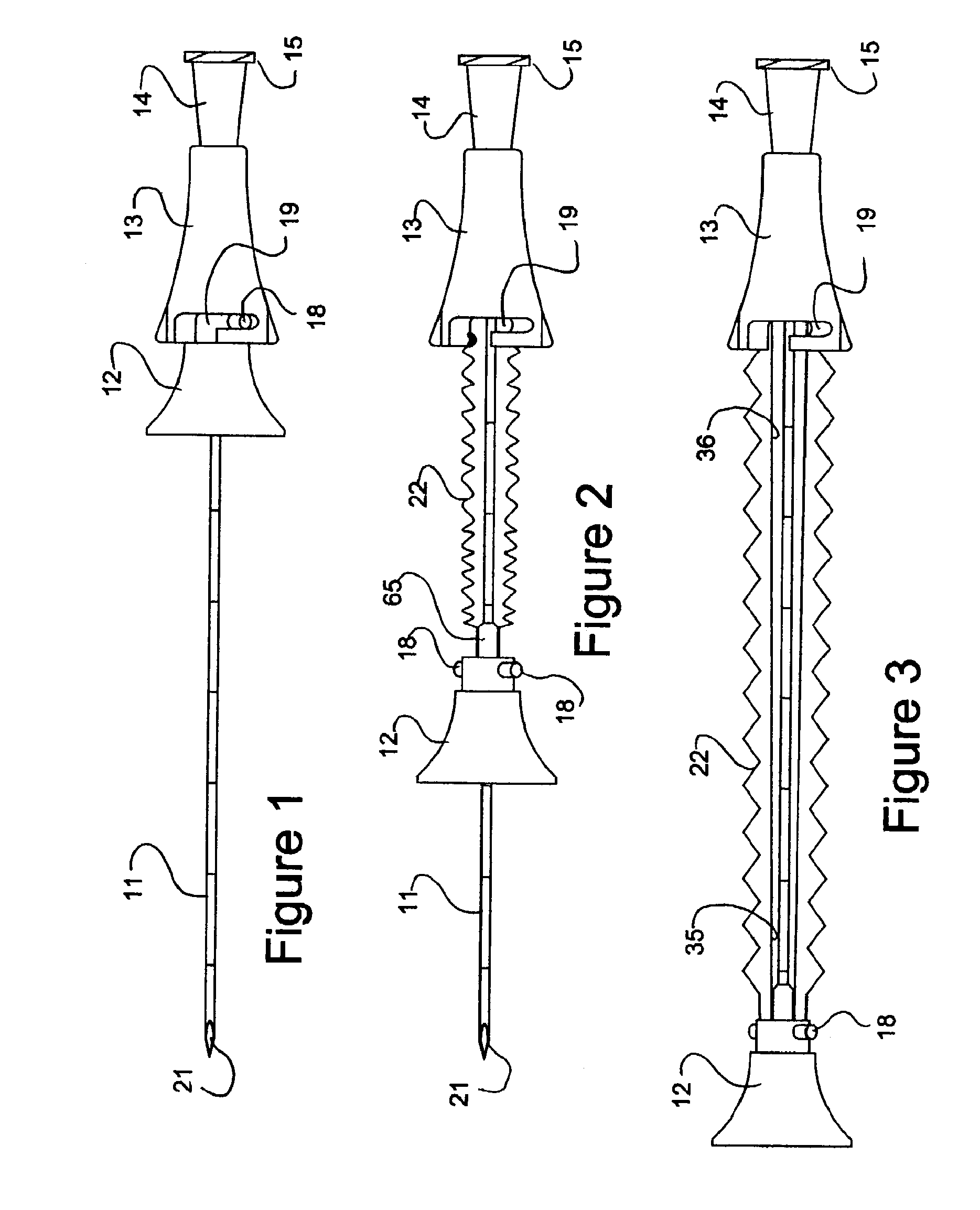 Safety needle with collapsible sheath