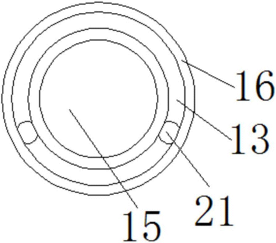 Wall face smoothing device used for indoor decoration